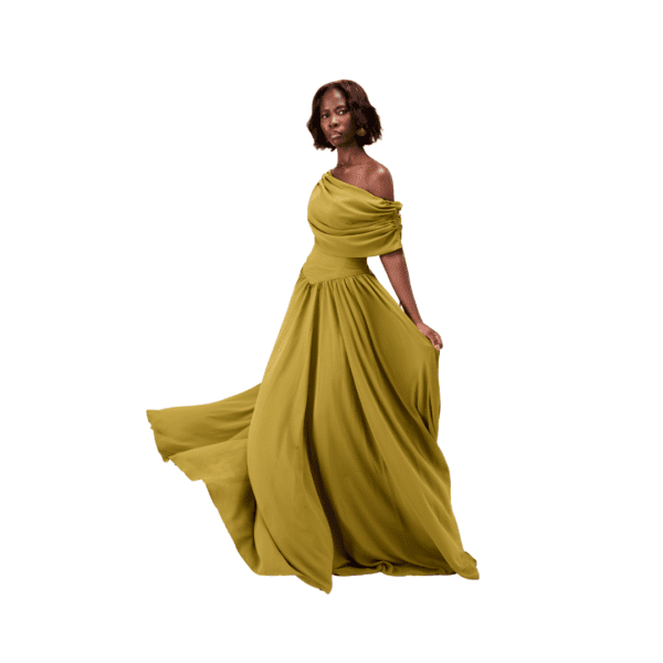 OLIVE MAXI DRESS - Image 2