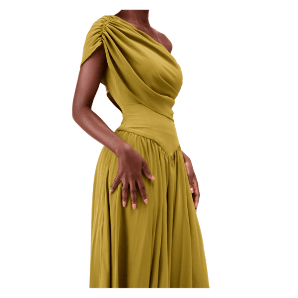 OLIVE MAXI DRESS - Image 4