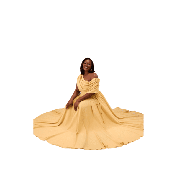 OLIVE MAXI DRESS - Image 5